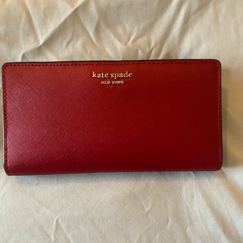 Red Kate Spade Wallet
